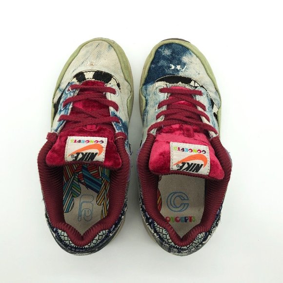 Nike Air Max 1 Concepts Mellow PS Preschool Sneakers Unisex Size 13C - Picture 9 of 12